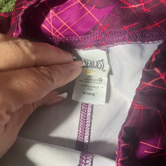 Old Navy Girls Leggings Set - Purple, Black, Teal, Lavender - Picture 3 of 7